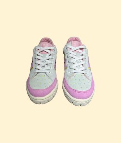 Tennis Chiara Ferragni Mujer Low Gris Claro-Rosa