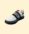 Tennis Love Moschino Mujer Gomma40 Blanco-Negro