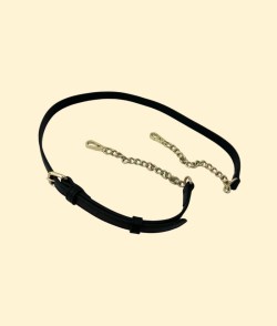 Manos Libre Love Moschino Mujer Corazon Cadenas-Negro