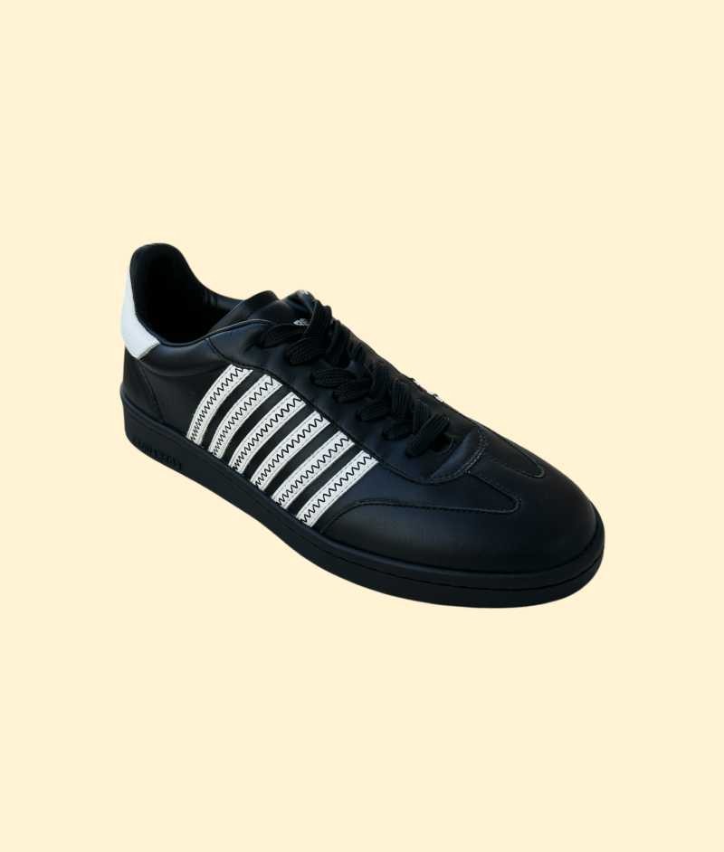 Tennis Dsquared2 Hombre Classic Line Negro