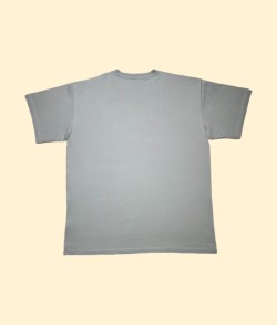 Camiseta Moschino Hombre Milano Smile Gris