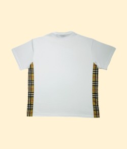 Camiseta Burberry Hombre Carrick Blanco